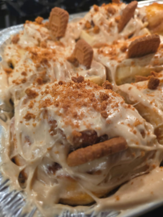 Biscoff Cinnamon Rolls