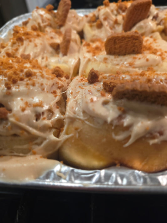 Biscoff Cinnamon Rolls