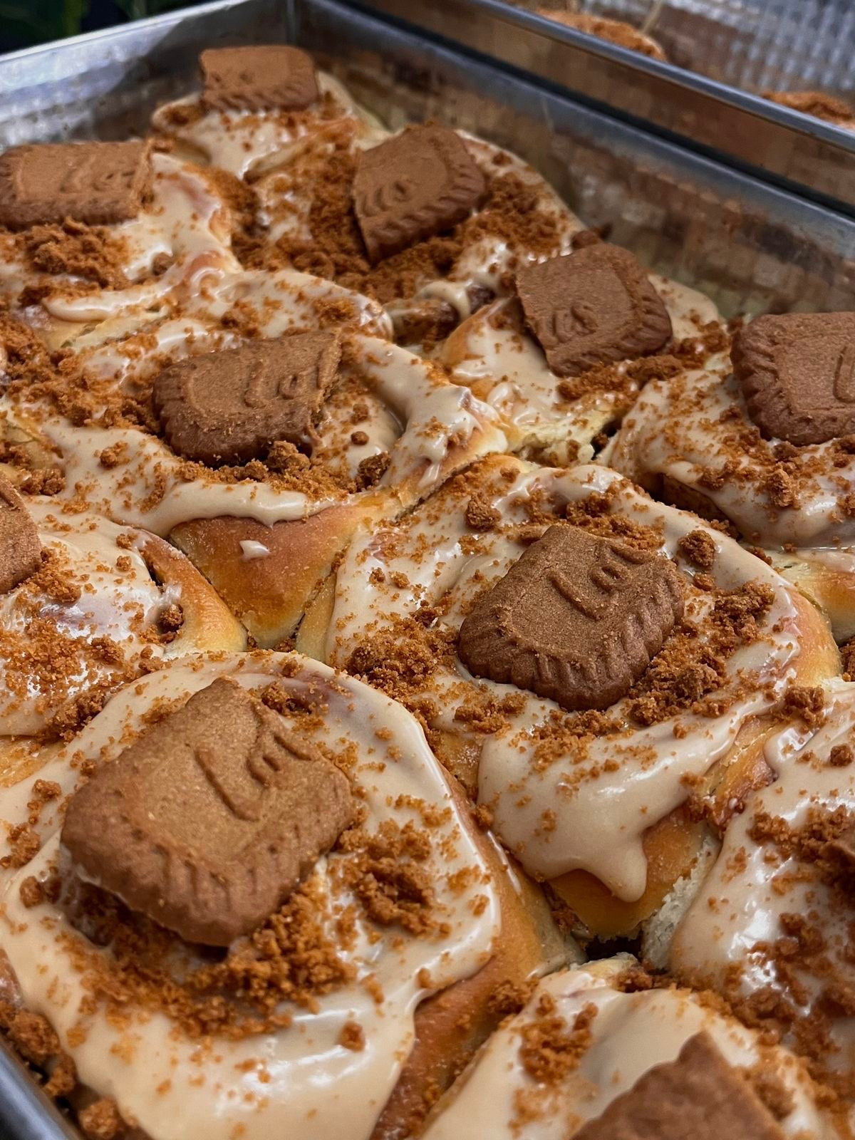 Biscoff Cinnamon Rolls