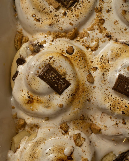 S'mores Cinnamon Rolls